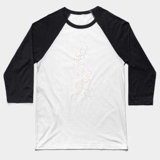 Hands with stars, planets, sun, moon Baseball T-Shirt